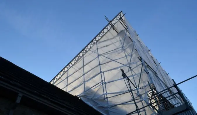 Temporary Roof Scaffolding in Bristol